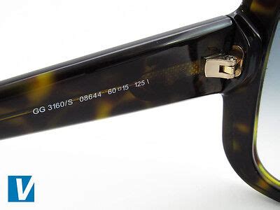 fake gucci glasses frames yellow mens 707|Guide to Authenticating Gucci Sunglasses .